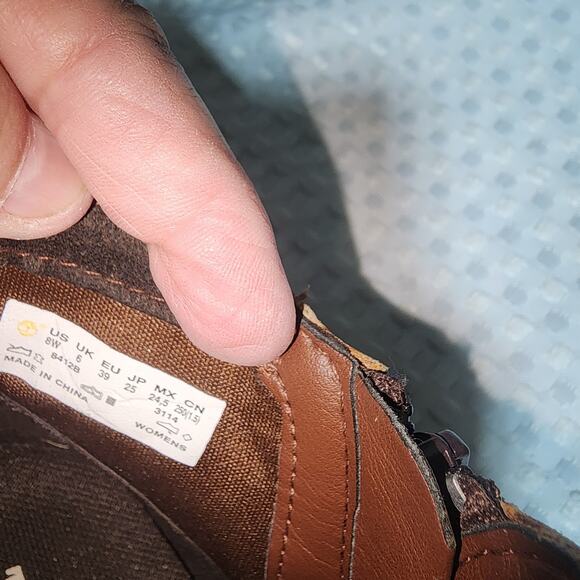 TIMBERLAND EUC WOMENS SZ 8W SAVIN HILL DOUBLE BUCKLE BOOTIES BOOTS SHOES - Picture 4 of 11